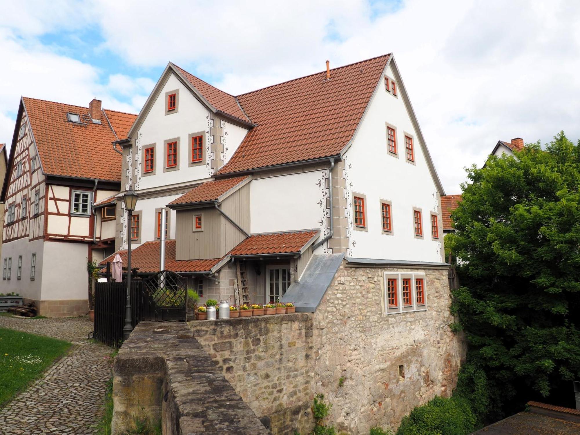 Die Alte Kantorei - Historische Ferienwohnung Kahla  Exteriér fotografie