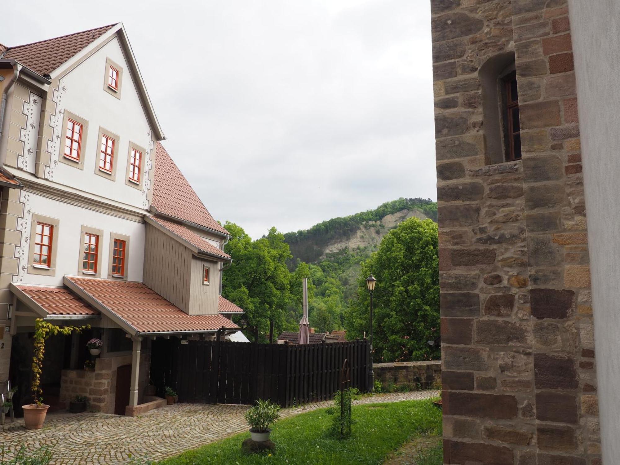 Die Alte Kantorei - Historische Ferienwohnung Kahla  Exteriér fotografie